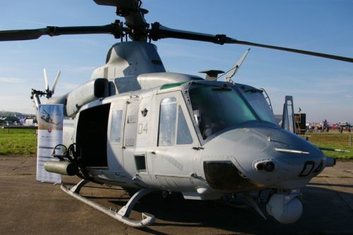 W tej chwili na linii produkcyjnej znajdują się 2 UH-1Y i 1 AH-1Z zamówione przez Czechy / Zdjęcie: Maciej Hypś