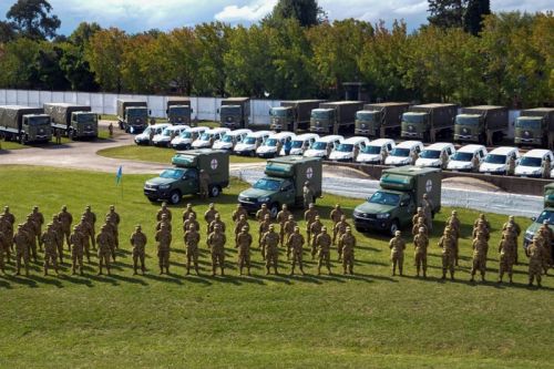 Pojazdy przekazane wojsku w zostały wyprodukowane w zakładach zachodnich koncernów w Brazylii i Argentynie / Zdjęcie: Ejército Argentino