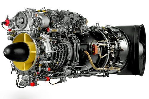 Śmigłowcowy silnik turbowałowy Klimow WK-2500 / Ilustracja: ODK-Klimow