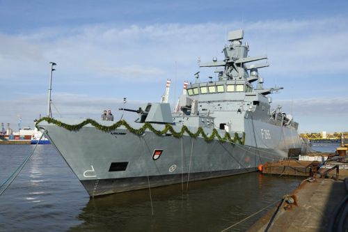 Korweta Köln jest budowana na podstawie umowy z 2017 na dostawę 5 korwet typu K130 / Zdjęcie: BAAINBw