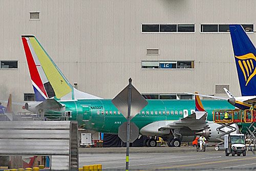 Boeing 737 MAX zmontowany w Renton dla Southwest Airlines / Zdjęcie: Twitter – AeroimagesChris