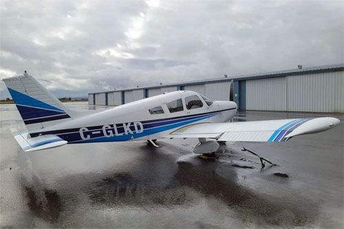 4-miejscowy samolot Piper Cherokee Cruiser, który rozbił się ponad tydzień temu w Ontario w Kanadzie z dwoma poszukiwanymi przestępcami na pokładzie / Zdjęcie: facebook