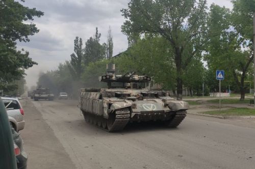 BMPT-72 Terminator 2 został opracowany na podstawie wniosków z I wojny czeczeńskiej / Zdjęcie: Twitter