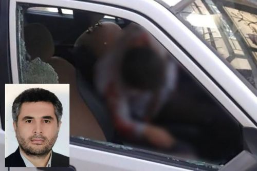 Płk Hasan Sajad Chojadari zginął we własnym samochodzie, niedaleko swojego domu w Teheranie / Zdjęcie: Twitter