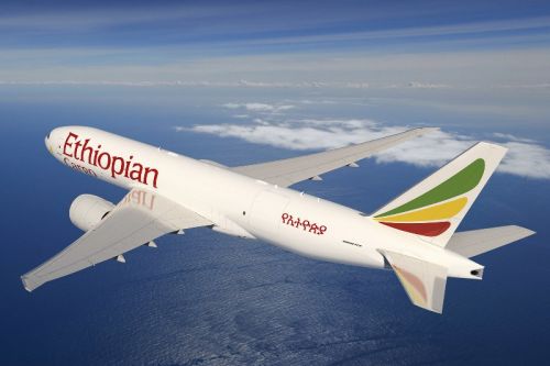 Boeing 777 Freighter w barwach Ethiopian Airways / Ilustracja: Boeing