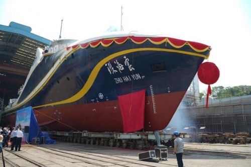 Na pokładzie Zhu Hai Yun można zaokrętować nawet kilkadziesiąt badawczych bezzałogowców / Zdjęcie: Southern Marine Science & Engineering Guangdong Laboratory (Zhuhai)