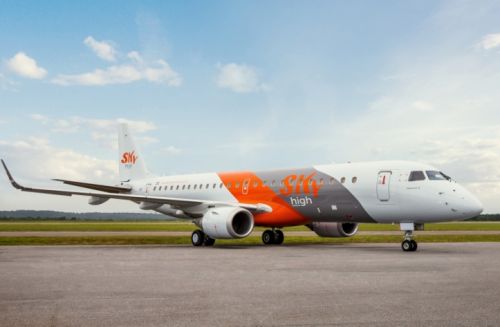 Jeszcze w czerwcu 2022 flota Sky High Aviation ma powiększyć się o kolejnego E190 / Zdjęcie: Embraer