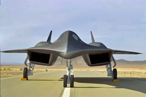 Darkstar miałby być samolotem dwusilnikowym z kabiną o ograniczonej widoczności, wyposażoną w system syntetycznego obrazowania dookólnego / Ilustracja: Lockheed Martin