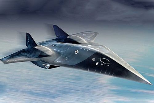 Stworzona na potrzeby filmu Top Gun: Maverick wizja samolotu hiperdźwiękowego Darkstar / Ilustracja: Lockheed Martin