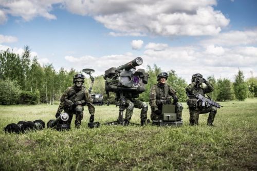 W czasie ćwiczenia Rammstein Legacy 22 ćwiczące wojska szkolą się w ramach realistycznych scenariuszy uwzględniających rosyjską inwazję na Ukrainie / Zdjęcie: MO Litwy