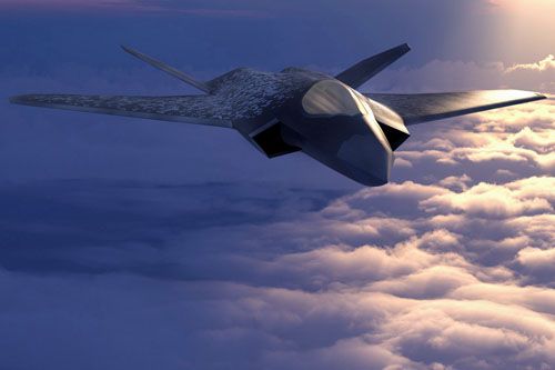 Wizja europejskiego New Generation Fighter (NGF) projektowanego w ramach programu FCAS (Future Combat Air System)/ Ilustracja: Dassault Aviation