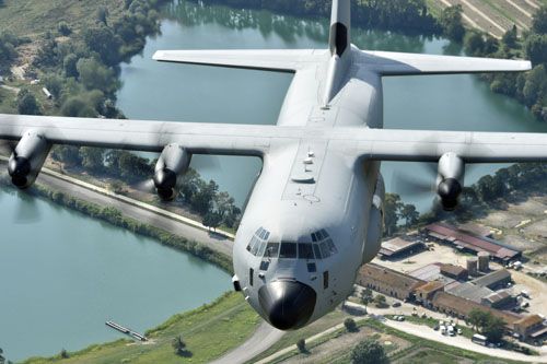 Włoski C-130J Super Hercules / Zdjęcie: Aeronautica Militare