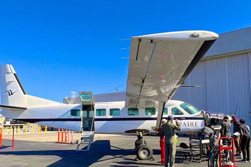 Ampaire przygotowuje się do rozpoczęcia lotów testowych z hybrydową wersją samolotu Cessna Grand Caravan EX / Zdjęcie: Ampaire