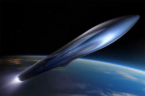 Wizja rakiety nośnej wielokrotnego użytku Terran R / Ilustracja: Relativity Space