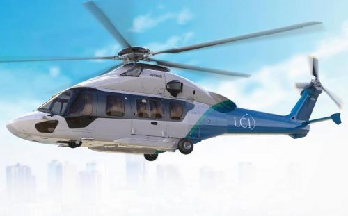 Wizualizacja H175 w barwach LCI / Ilustracja: Airbus Helicopters
