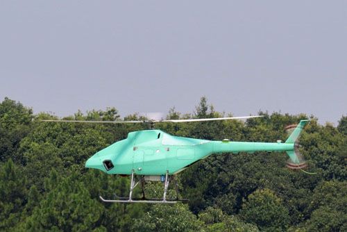 Bezzałogowy śmigłowiec AR-500CJ zaprojektowany przez AVIC w pierwszym locie / Zdjęcie: AVIC