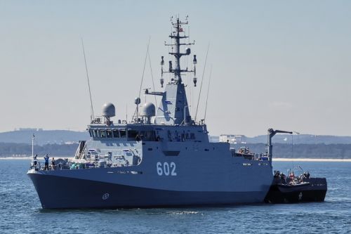 ORP Albatros wejdzie w skład 13. Dywizjonu Trałowców, który podlega 8. Flotylli Obrony Wybrzeża w Świnoujściu / Zdjęcie: MON
