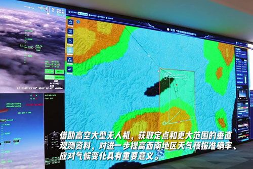 Wyniki obserwacji prowadzonych przez Wing Loong 2 i zrzucane z niego sondy w czasie rzeczywistym mogli analizować operatorzy na ziemi / Zdjęcie: AVIC