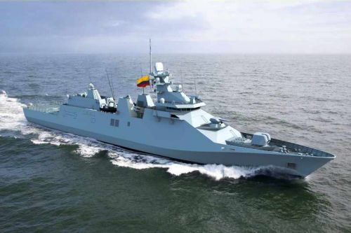 Nowe fregaty mają zastąpić eksploatowane od lat 1980. jednostki typu Almirante Padilla / Ilustracja: Damen