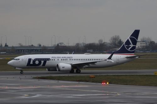 Po dostawie szóstego Boeinga 737-8 MAX leasingowanego od ALC flota PLL LOT będzie liczyć 11 samolotów tego modelu / Zdjęcie: Bartosz Głowacki