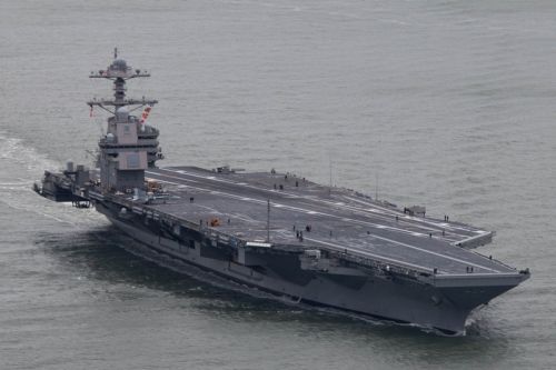 USS Gerald R Ford ma wziąć udział w ćwiczeniach z zakresu obrony powietrznej, zwalczania okrętów podwodnych i uderzeń dalekiego zasięgu na cele morskie / Zdjęcie: US Navy 