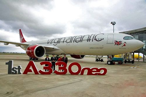 Pierwszy Airbus A330neo odebrany przez linie Virgin / Zdjęcie: Virgin Atlantic