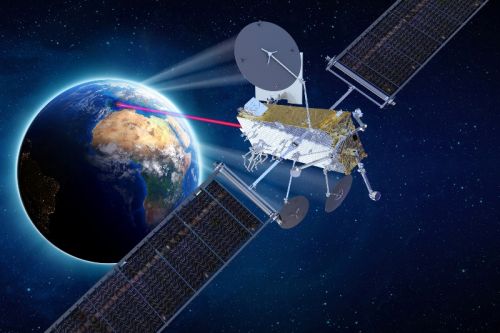 Nowa technologia zwiększa pojemność najpotężniejszych geostacjonarnych satelitów komunikacyjnych / Ilustracja: Thales Alenia Space