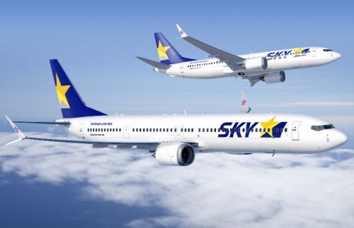 Wizualizacja samolotów 737-8 i 737-10 w barwach Skymark Airlines / Ilustracja: Boeing