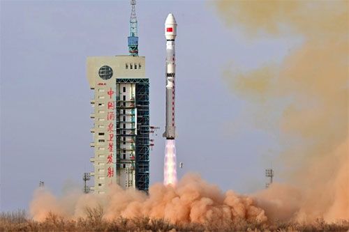 Rakieta nośna CZ-4C startuje z satelitą Yaogan 34-03 z ośrodka kosmicznego Jiuguan, 15 listopada 2022, 9:38 czasu pekińskiego / Zdjęcie: CASC