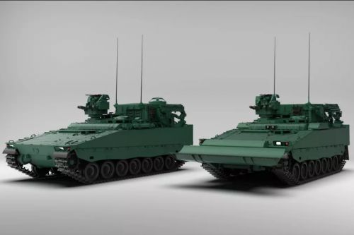 Dostawy nowych wersji specjalistycznych CV90 mają zostać dostarczone do 2027 / Ilustracja: BAE Systems