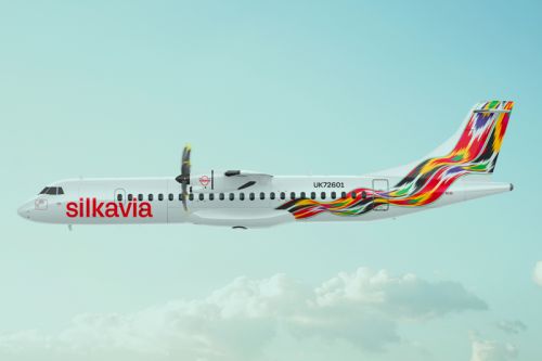 ATR 72-600 w barwach Silk Avia / Ilustracja: ATR
