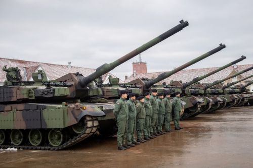 W skład 20. Bartoszyckiej Brygady Zmechanizowanej mają wchodzić docelowo 2 bataliony czołgów uzbrojone w K2 / Zdjęcie: MON