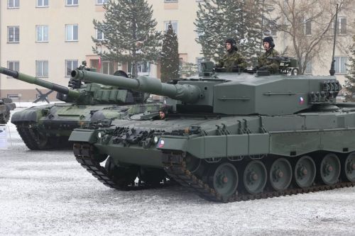 Zakończenia dostaw 14 czołgów Leopard 2A4 do Czech należy się spodziewać przed końcem 2023 / Zdjęcie: MO Czech