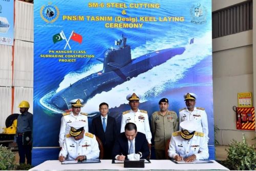 Pakistańczycy zamówili 8 okrętów podwodnych typu Hangor w 2015. Połowa z nich ma zostać zbudowana w Pakistanie / Zdjęcie: MO Pakistanu