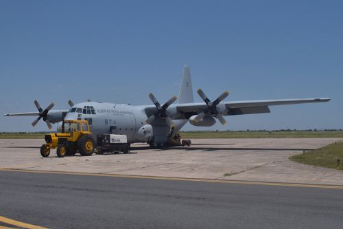 Ostatni, piąty, zmodernizowany argentyński C-130 / Zdjęcie: MO Argentyny