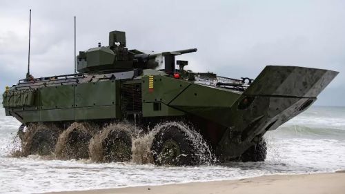 ACV miałyby zastąpić 19 wozów amfibijnych AAV7 używanych przez hiszpańskich marines / Zdjęcie: BAE Systems