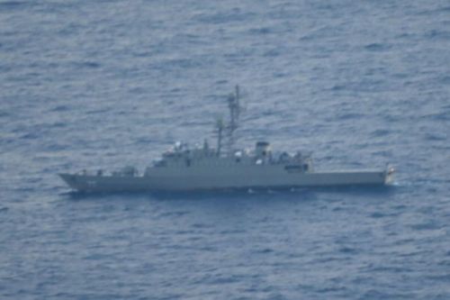Fregata Dena i okręt-baza Makran tworzą 86. Flotyllę Marynarki Wojennej Iranu, która opuściła islamską republikę pod koniec września z misją opłynięcia globu / Zdjęcie: Marine Nationale