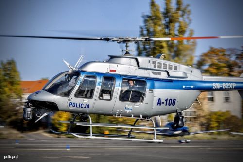 Polska policja eksploatuje już 3 śmigłowce Bell 407GXi / Zdjęcie: policja.pl 