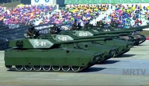 Czołg lekki MMT-40 powstał dzięki współpracy przemysłu obronnego Mjanmy z MO Ukrainy i Ukroboronpromem / Zdjęcie: Twitter