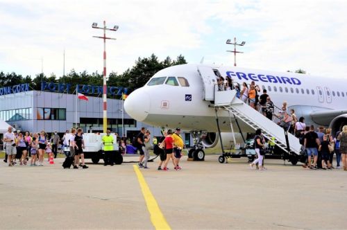  / Zdjęcie: Port lotniczy Zielona Góra-Babimost