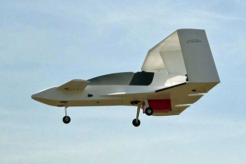 Jetoptera przetestował w locie pomniejszoną wersję demonstracyjną samolotu VTOL z Fluidic Propulsion System, przygotowując projekt dla USAF / Zdjęcie: Jetoptera