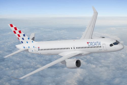 Dzięki najnowszej umowie portfel zamówień Croatia Airlines obejmuje 12 A220, w tym 2 A220-100 / Ilustracja: Airbus