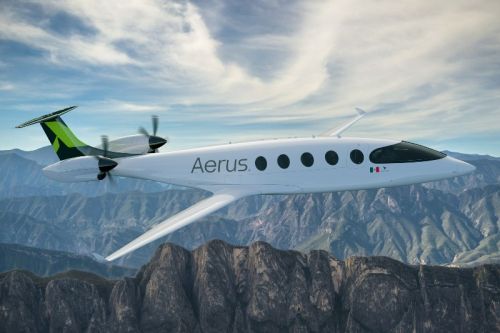 Wizualizacja samolotu Alice w barwach linii Aerus / Ilustracja: Eviation Aircraft