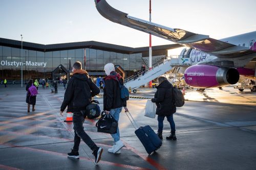 Od pierwszego lotu do Berlina w styczniu 2016 do dzisiaj z położonego w Szymanach lotniska Olsztyn-Mazury skorzystało ponad 650 tysięcy pasażerów / Zdjęcie: Port lotniczy Olsztyn-Mazury