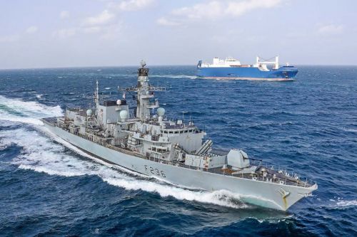 W najbliższych latach fregaty typu 23 będą stopniowo zastępowane przez okręty typu 26 i 31 / Zdjęcie: Royal Navy