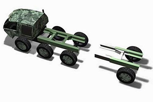 Wizja Common Tactical Truck (CTT) opublikowana przez US Army przy okazji ogłoszenia postępowania na wybór wytwórców prototypów tych pojazdów / Ilustracja: US Army