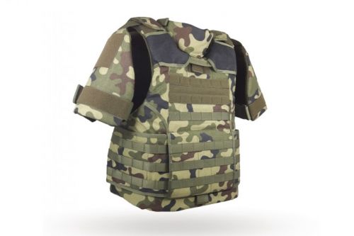 Waga kamizelki KWM-02 mieści się w przedziale od 4 do ok. 13,5 kg, zależnie od wymaganego poziomu ochrony balistycznej i rozmiaru / Zdjęcie: Maskpol