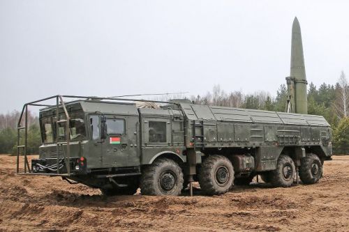 Białorusini otrzymali najprawdopodobniej kompleksy Iskander w odmianie przeznaczonej do tej pory jedynie dla sił zbrojnych FR / Zdjęcie: MO Białorusi