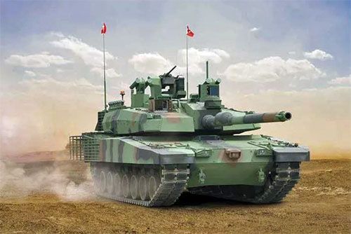 Turecki czołg podstawowy Altay / Zdjęcie: BMC