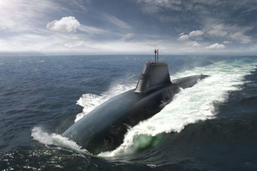 Strategiczne okręty podwodne typu Dreadnought mają zacząć wchodzić do służby na początku lat 2030. / Ilustracja: BAE Systems